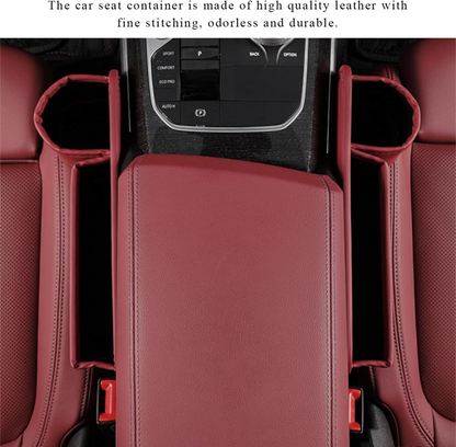 Car Leather Cup Holder Gap Bag