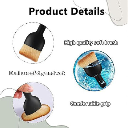 Car Interior Cleaning Tool Brush with Cover,Car Brush Car Detailing Brushes Interior Duster