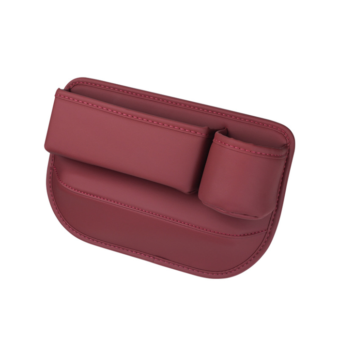 Car Leather Cup Holder Gap Bag